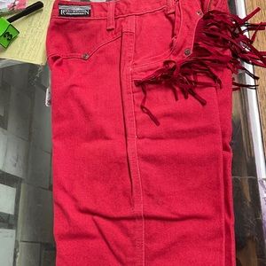 Rocky Mountain jeans. Red size 3x36.